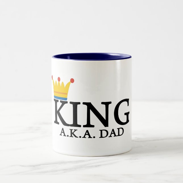 TASSE 2 COULEURS ROI A.K.A. DAD (Centre)