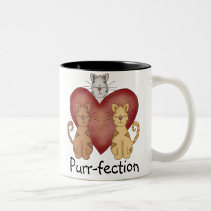 Tasse 2 Couleurs Ronronnement-fection de chats
