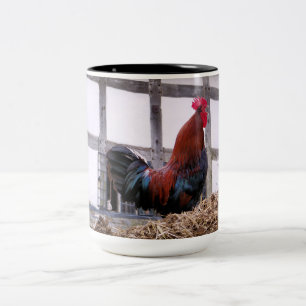 TASSE 2 COULEURS ROOSTER