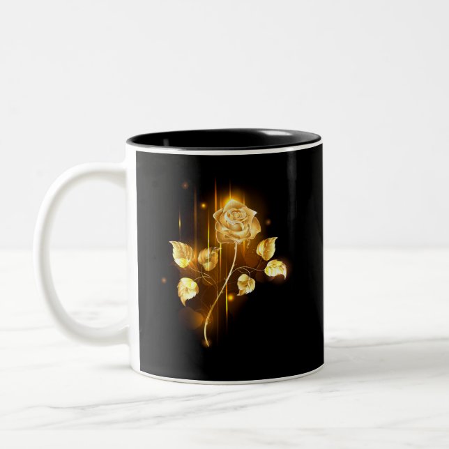 Tasse 2 Couleurs Rose d'or ( rose d'or ) (Gauche)