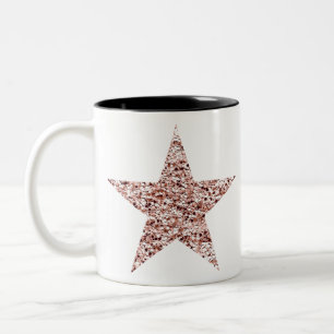Tasse 2 Couleurs Rose Gold Sequin Twinkle Clipart Shining Star Clip