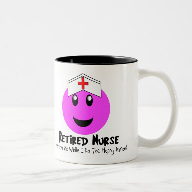 Tasse 2 Couleurs Rose heureux de danse de cadeaux retirés (Droit)