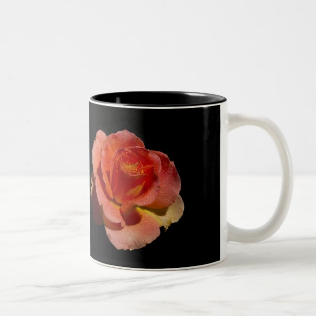 Tasse 2 Couleurs Rose orange 2 (Droit)