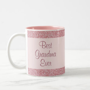 Tasse 2 Couleurs Rose Parties scintillant or look mignon meilleur g