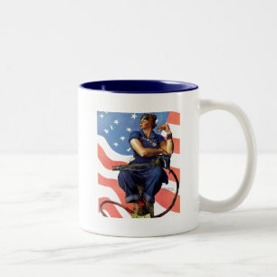 Tasse 2 Couleurs Rosie la riveteuse
