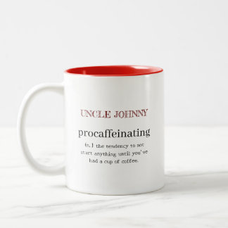 Tasse 2 Couleurs Rouge processeur personnalisé