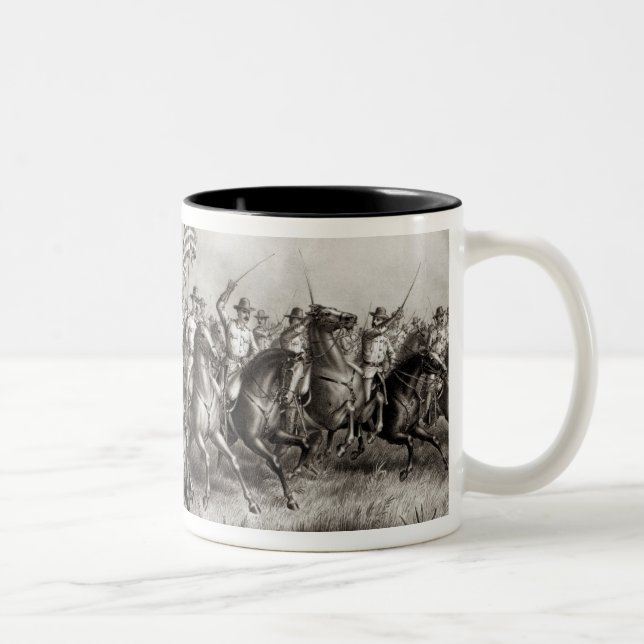 Tasse 2 Couleurs Rough Riders : Colonel Theodore Roosevelt (Droit)