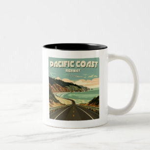 Tasse 2 Couleurs Route du Pacifique Vista