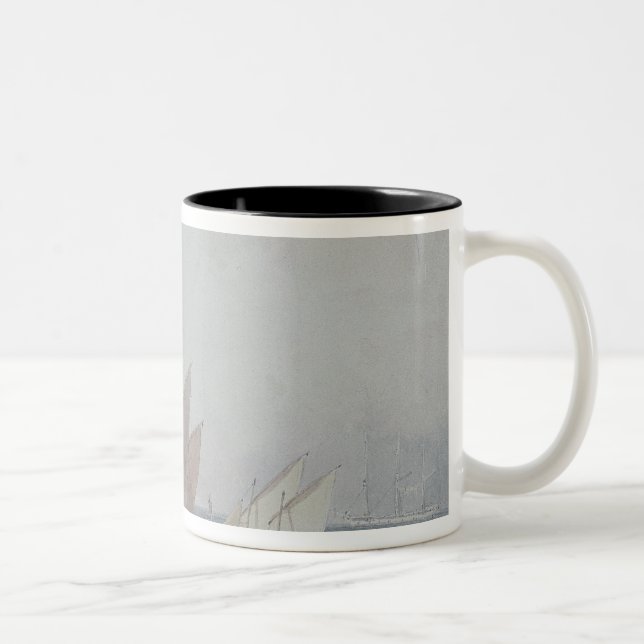 Tasse 2 Couleurs Routes de Leith avec l'expédition, 19ème siècle (Droit)