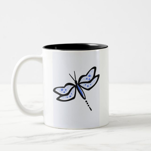 Tasse 2 Couleurs Royal Blue Dragonard (Gauche)