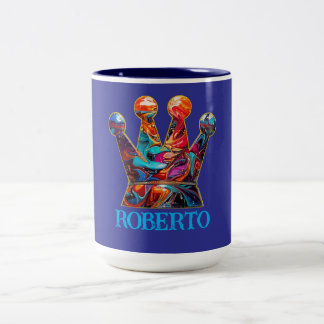 Tasse 2 Couleurs Royal Graffiti Crown