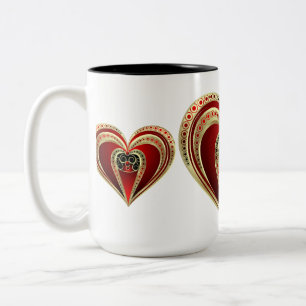 Tasse 2 Couleurs Royal Heart