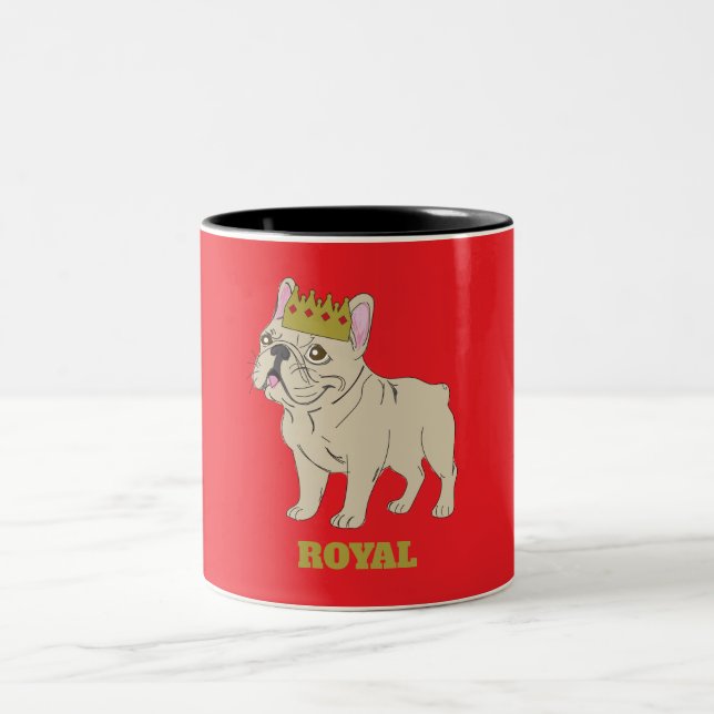 Tasse 2 Couleurs Royal Pup (Centre)