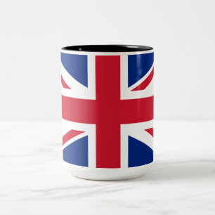 Tasse 2 Couleurs Royaume-Uni (British Flag) (Union Jack) (Royaume-U