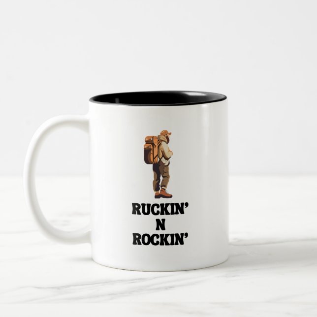 Tasse 2 Couleurs Ruckin' N Rockin' pour le Ruckin Hiker (Gauche)