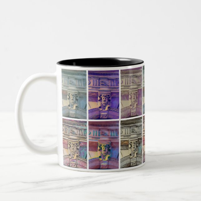 Tasse 2 Couleurs Rue romaine (Gauche)