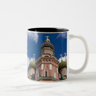 Tasse 2 Couleurs Russie, Moscou, Carré rouge. St Basil's 2