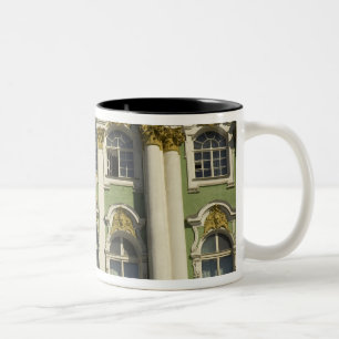Tasse 2 Couleurs Russie. Saint-Pétersbourg. Palais d'Hiver. Ermitag
