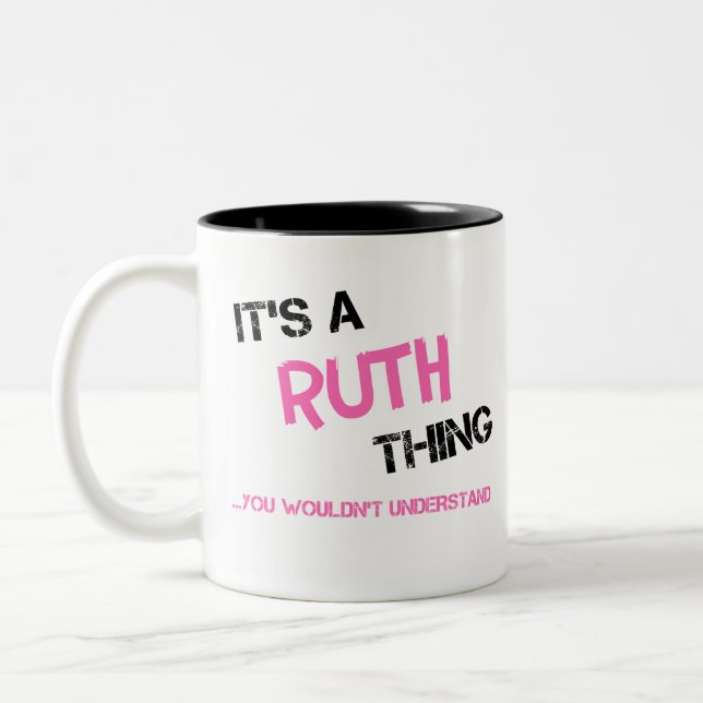 Tasse 2 Couleurs Ruth, ce que tu ne comprendrais pas (Gauche)
