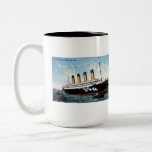 Tasse 2 Couleurs S.S. Olympic Star, White Star Line, 1913