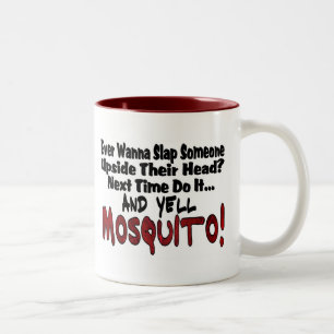 Tasse 2 Couleurs Sachez-moi et le moustique