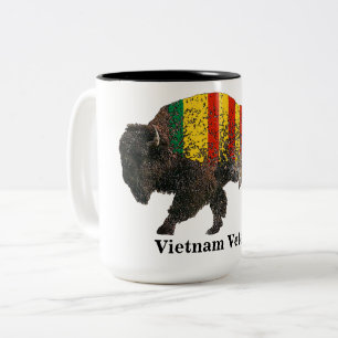 Tasse 2 Couleurs Sacred Buffalo Vietnam Vétérinaire