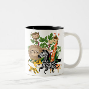 Tasse 2 Couleurs Safari animal