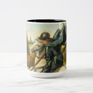 Tasse 2 Couleurs Saint George et le Dragon, 1506 par Raphael