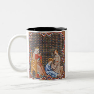Tasse 2 Couleurs Saint Louis IX de France Protecteur des Rois Art
