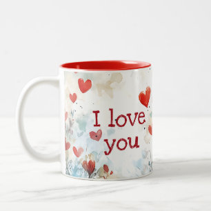 Tasse 2 Couleurs Saint Valentin Gnome