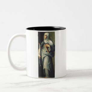 Tasse 2 Couleurs Sainte Brigitte de Suède Mystique médiévale