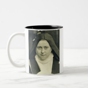 Tasse 2 Couleurs Sainte Thérèse de l'Enfant Jésus et de la Sainte F