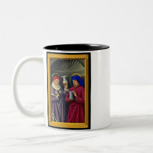 Tasse 2 Couleurs Saints Cosmas et Damian par Jean Bourdichon