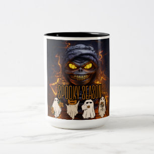 Tasse 2 Couleurs Saison éffrayante
