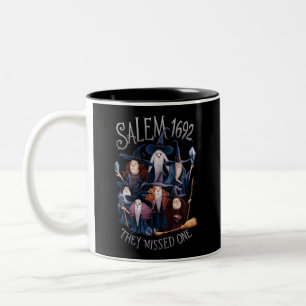 Tasse 2 Couleurs Salem 1692 Ils en ont raté une sorcière d'Hallowee