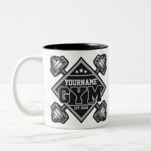 Tasse 2 Couleurs Salle de sport Crossfit à domicile pour haltérophi
