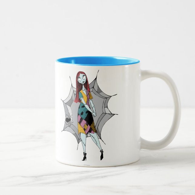 Tasse 2 Couleurs Sally in Spider Web (Droit)