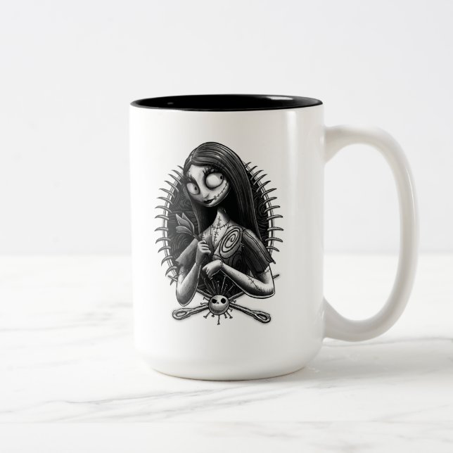 Tasse 2 Couleurs Sally | Nightmare avant Noël Style Tatoo (Droit)