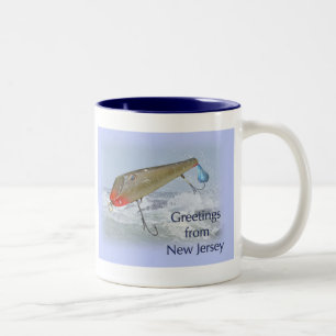 Tasse 2 Couleurs Salutations Du New Jersey Fishing Lure