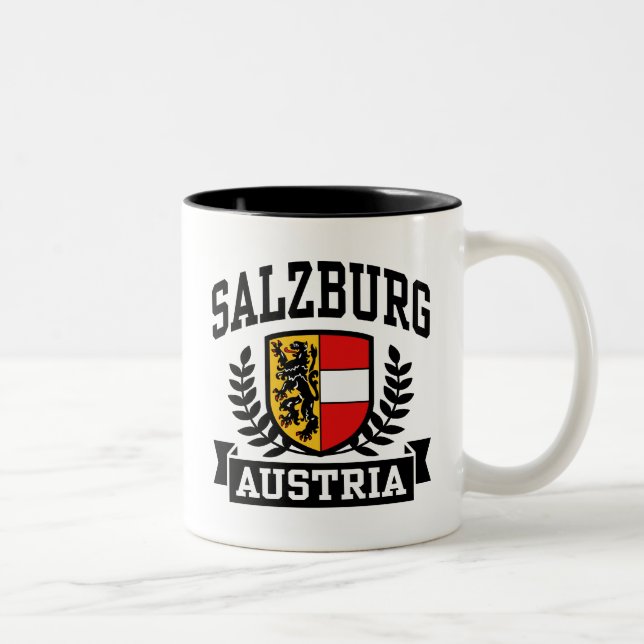 Tasse 2 Couleurs Salzbourg Autriche (Droit)