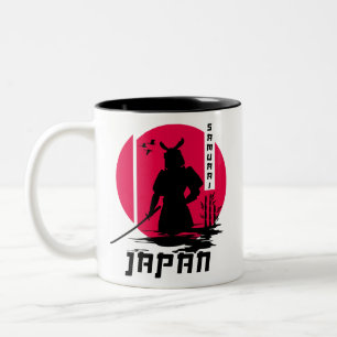 Tasse 2 Couleurs Samurai Japon Ninja
