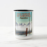 San Carlos de Bariloche poster de voyage ski