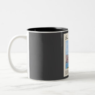 Tasse 2 Couleurs San Francisco Watercolor Travel