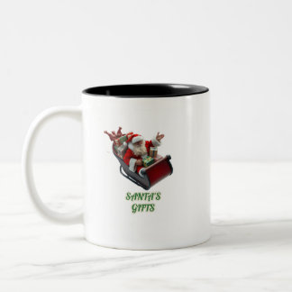 TASSE 2 COULEURS SANTA'S GIFTS: ESPECTACULAR TAZA.