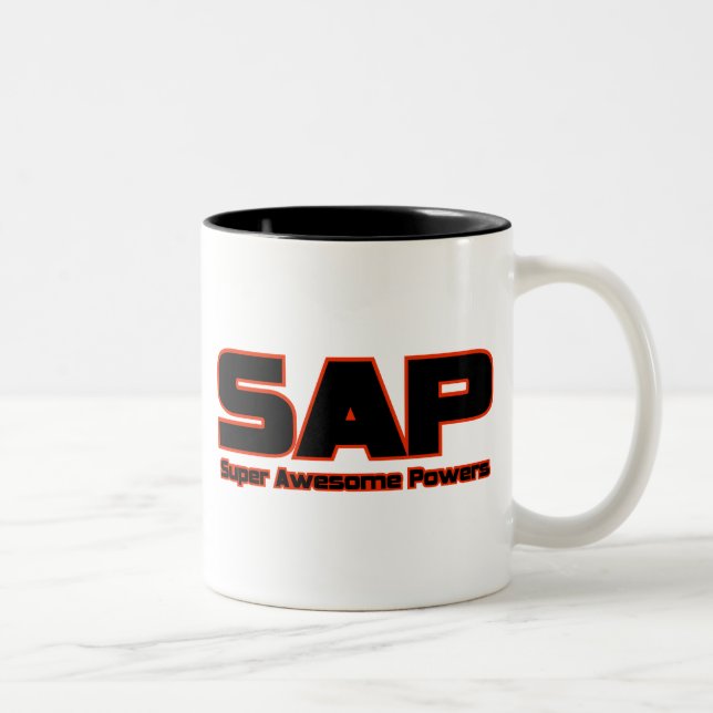 Tasse 2 Couleurs SAP - puissances impressionnantes superbes (Droit)