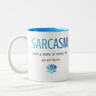Tasse 2 Couleurs Sarcasme