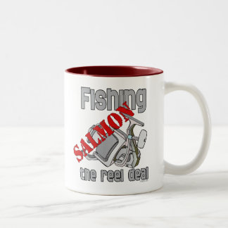 Tasse 2 Couleurs Saumon de pêche Le Reel Deal Pêche
