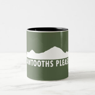 Tasse 2 Couleurs Sawtooths S'Il Vous Plaît