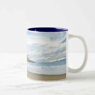 Tasse 2 Couleurs Scène côtière de la Nouvelle Angleterre