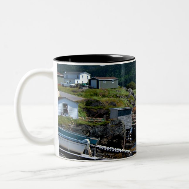 Tasse 2 Couleurs Scènes de Terre-Neuve (Gauche)